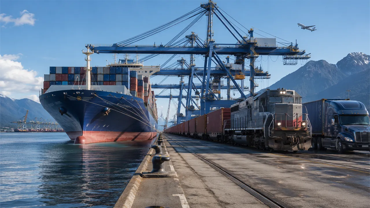 Shipping freight from China to Canada